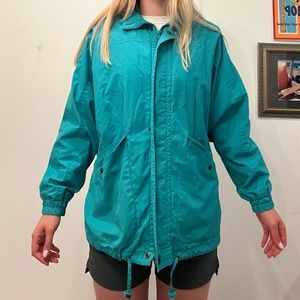 London Fog steel Raincoat (Vintage)